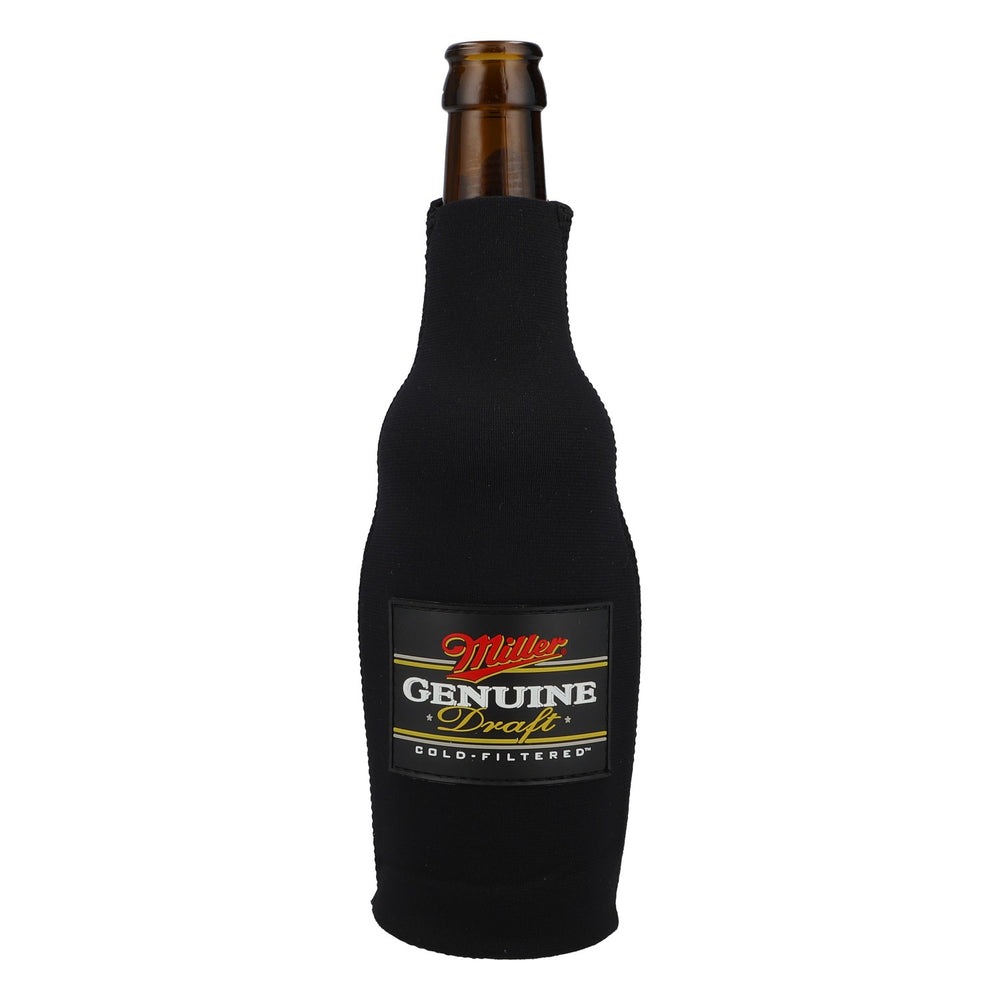 Miller Genuine Draft Flaschenhülle Neopren Kühler Halter schwarz Bier