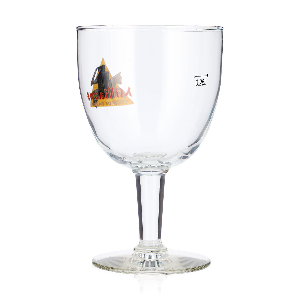 Milliacus Bier Glas 0,25l Tulpe Biere De Garde Pokal Durabor Bierglas Pokalglas – Ansicht 3