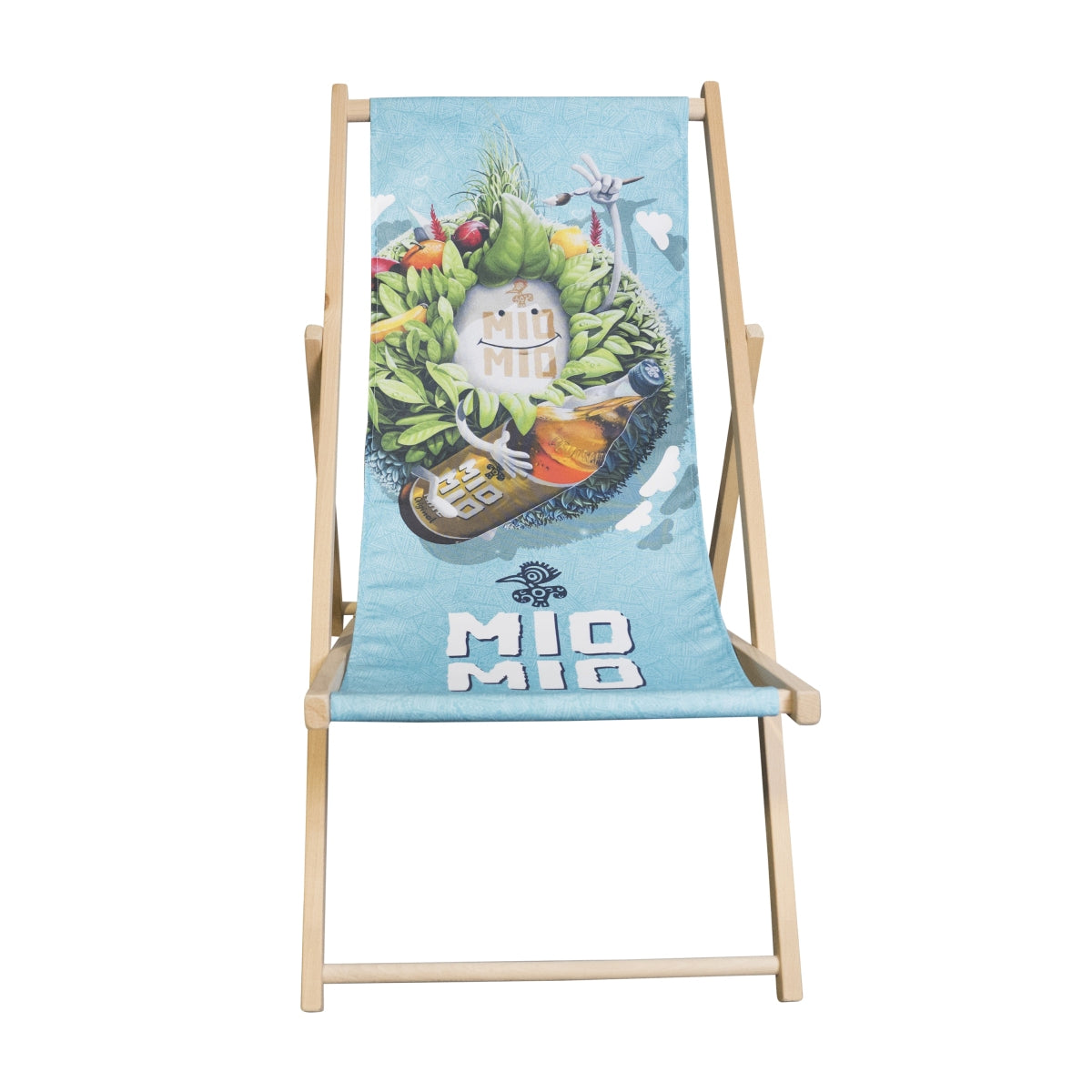 Mio Mio Mate Liegestuhl Klappstuhl Beach Chair Lounge Strand Bar Outdoor Garten – Ansicht 3