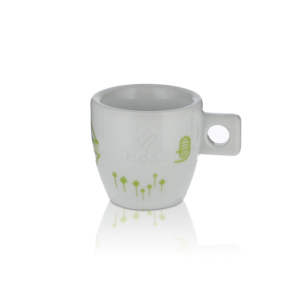 MOAK Kaffeetasse Espressotasse 50ml Henkeltasse Cafe Glas Gläser Barista – Ansicht 4