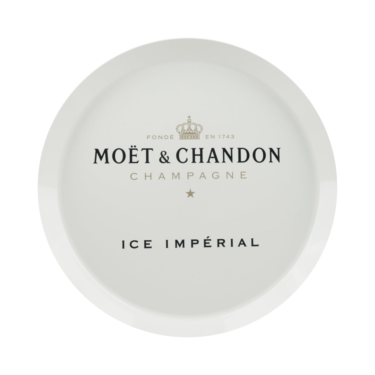 Moet Chandon Tablett Ice Ø51cm Servier Gastro Kellner Ober Bar Bier Tray Servic