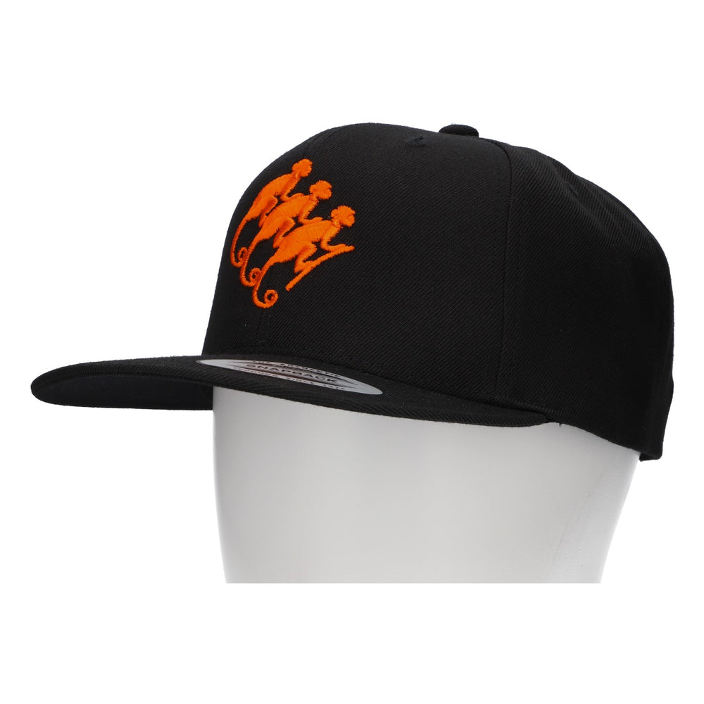 Monkey Shoulder Gin Kappe Snapback neu Mischgewebe schwarz