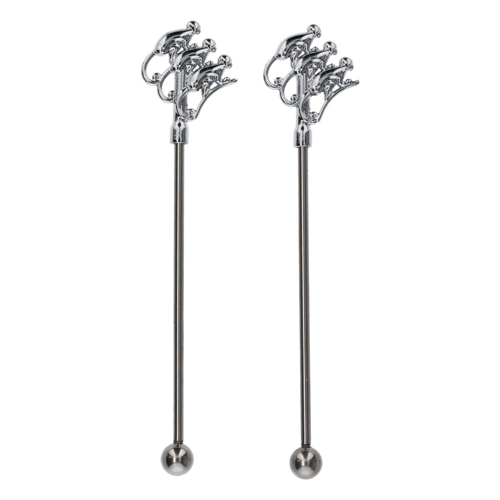 Monkey Shoulder Gin Stirrer 14cm klein neu Edelstahl silber Rührstab Mixstab