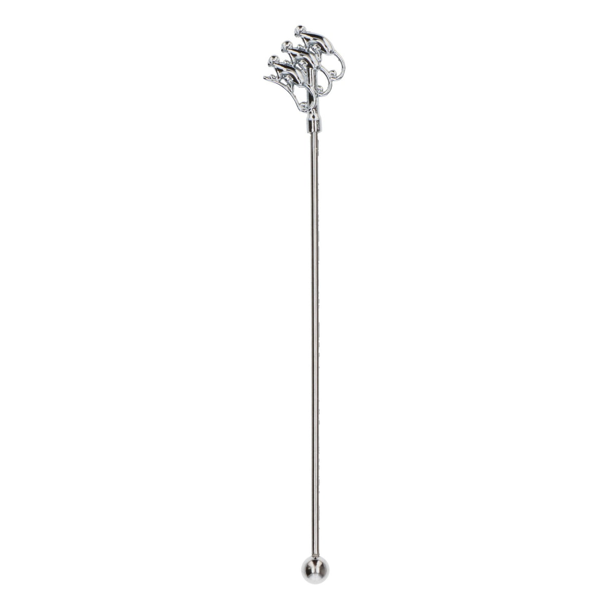 Monkey Shoulder Gin Stirrer 18cm neu Edelstahl silber Rührstab Mixstab Umrührer – Ansicht 2