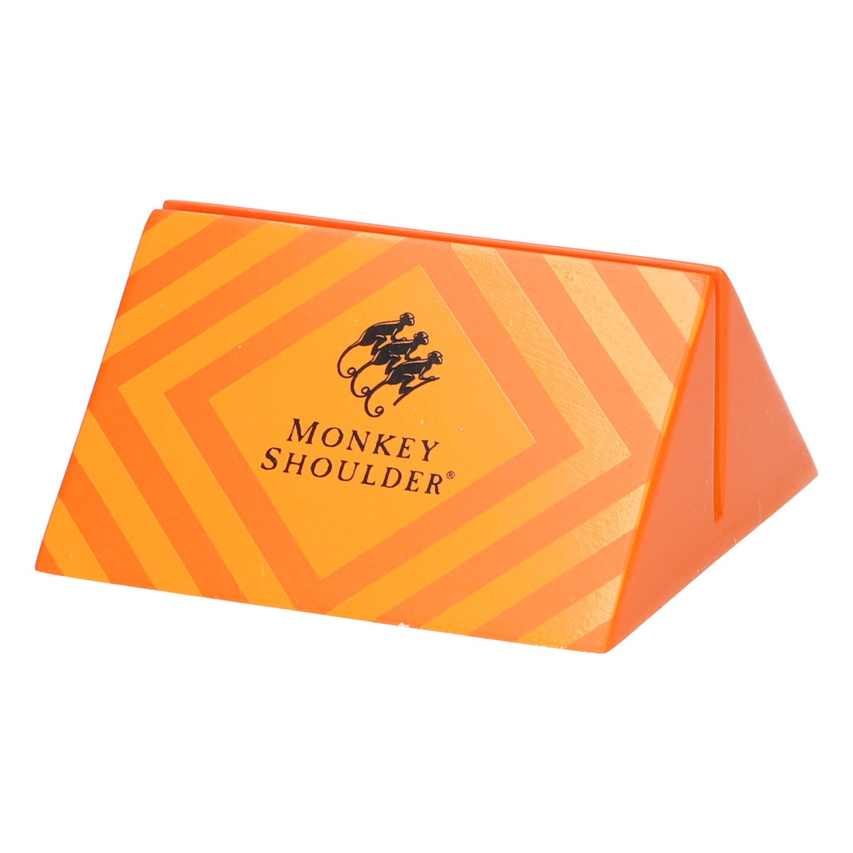 Monkey Shoulder Tischaufsteller Kartenhalter Werbeaufsteller Flyerhalter Gastro Kneipe Barzubehör