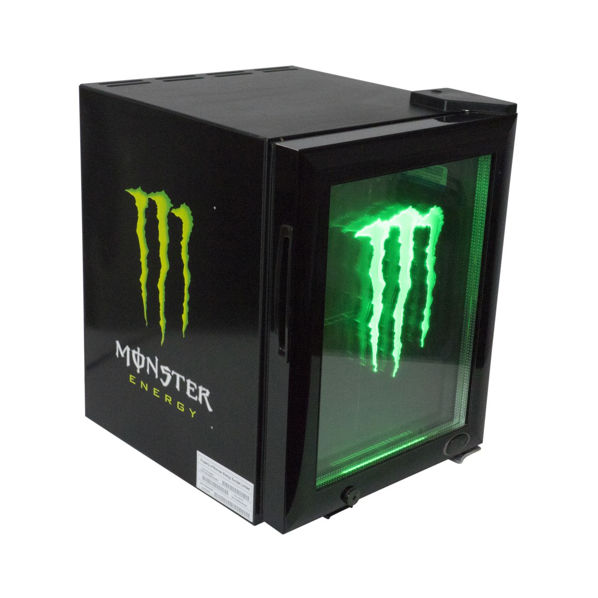 Monster Energy Kühlschrank 36x41x48cm Mini Cooler Fridge Getränkekühler Deko