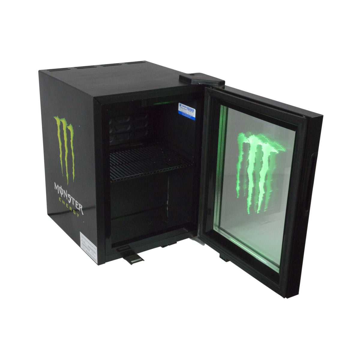 Monster Energy Kühlschrank 36x41x48cm Mini Cooler Fridge Getränkekühler Deko – Ansicht 4