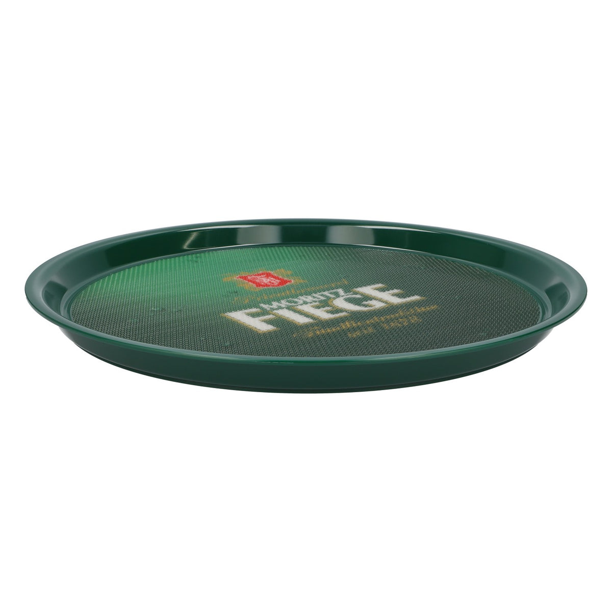 Moritz Fiege Bier Tablett Serviertablett Kellnertablett 37cm Grün gummiert – Ansicht 3