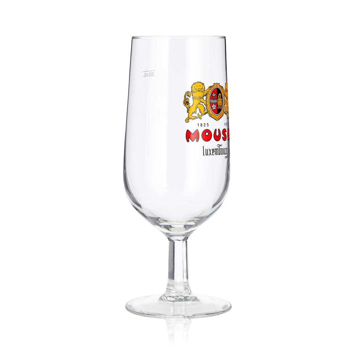 Mousel Bier Glas 0,25l Pokal Luxembourg – Ansicht 3