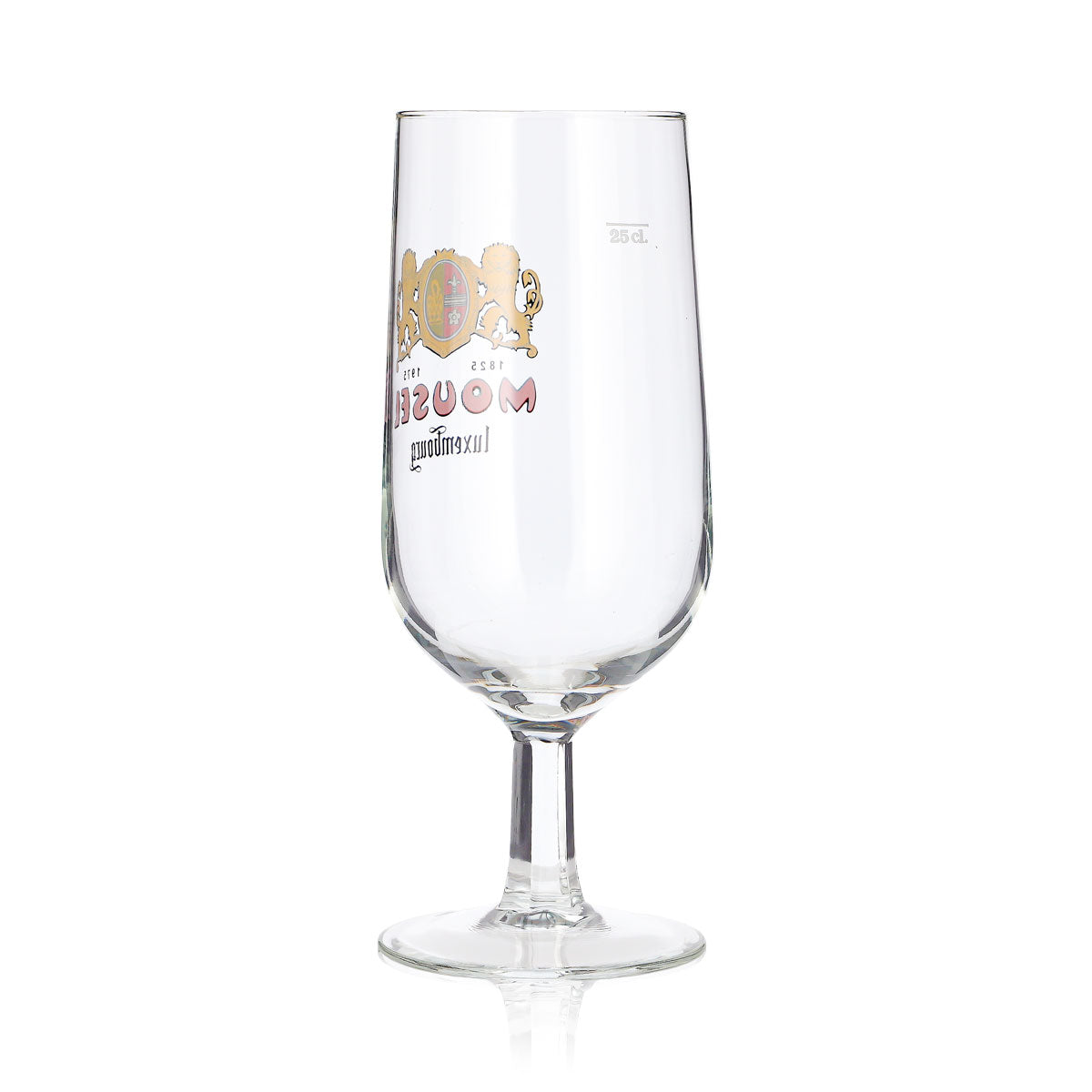 Mousel Bier Glas 0,25l Pokal Luxembourg – Ansicht 4