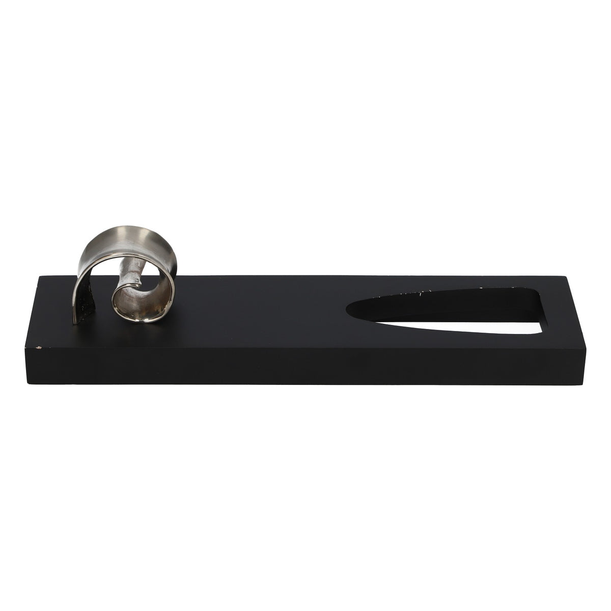 Mouton Cadet Wein Flaschenhalter Tischaufsteller Schwarz Metallbügel Geschenk – Ansicht 2