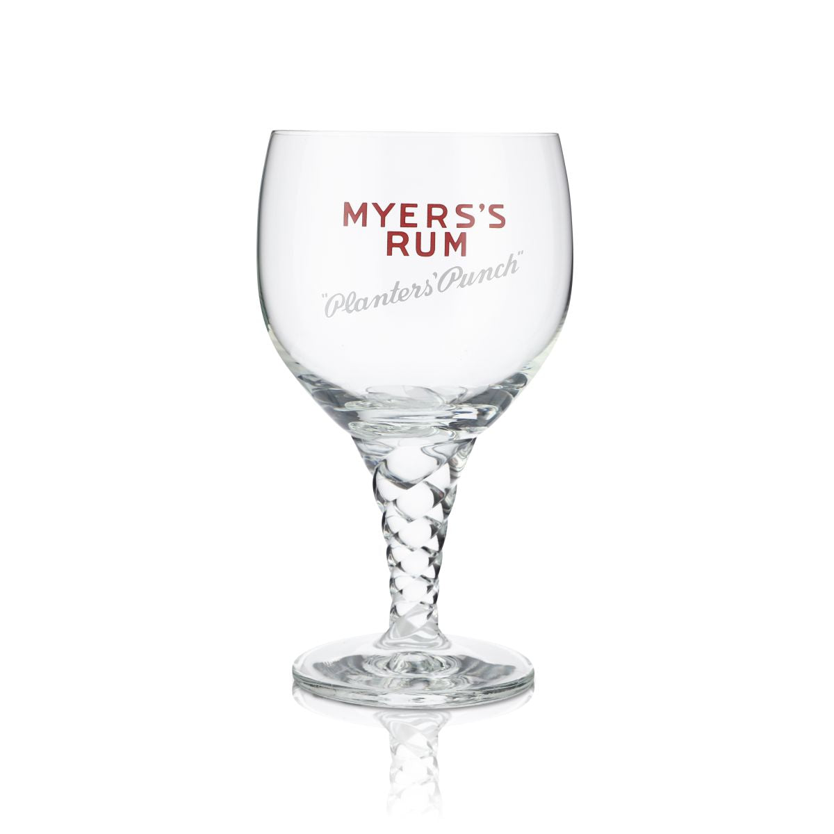 Myers Rum Glas 0,5l Designglas Kelchglas Reliefkontur Longdrink Planters Punch