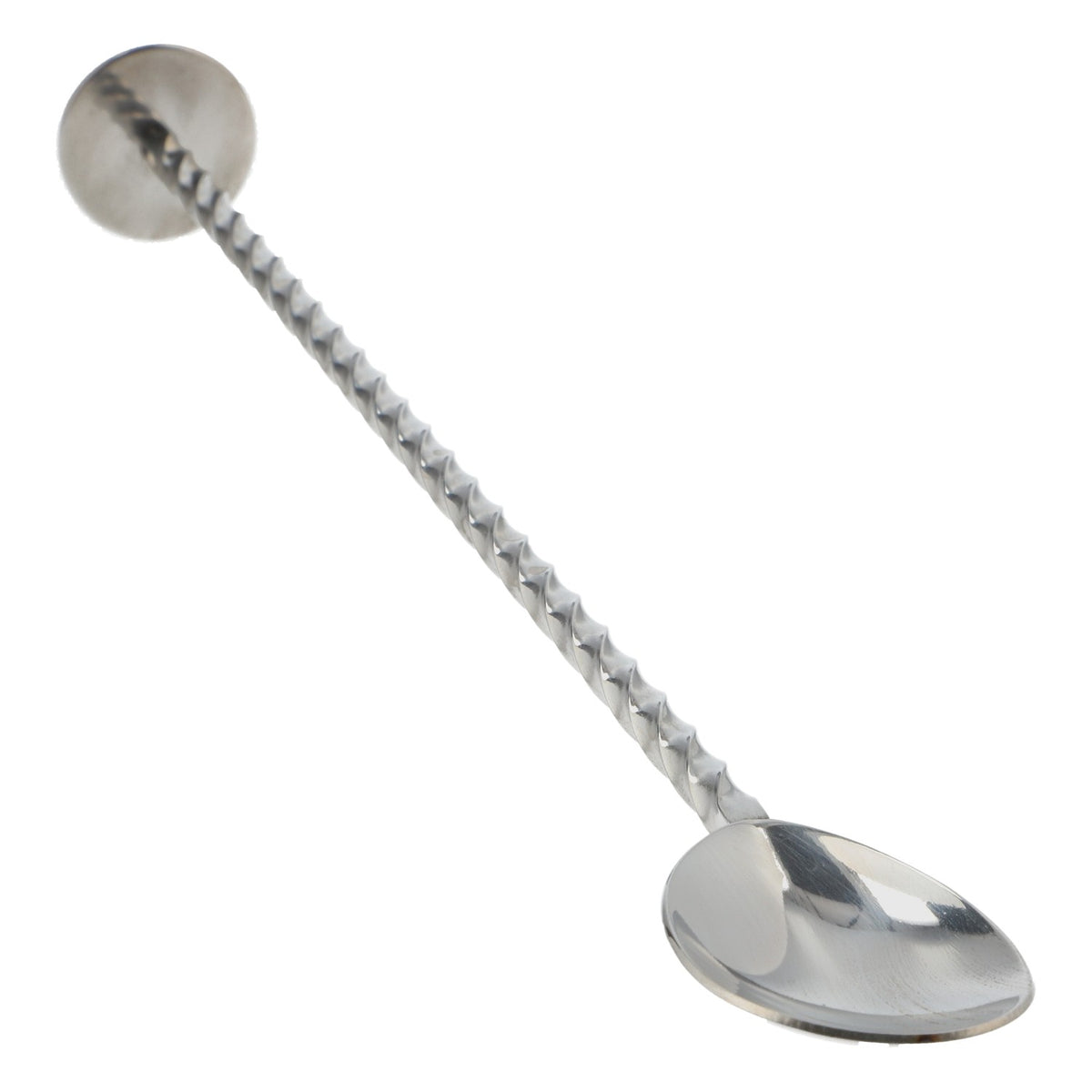 No Branding Stirrer Umrührer mit Löffel Edelstahl Barzubehör – Ansicht 3