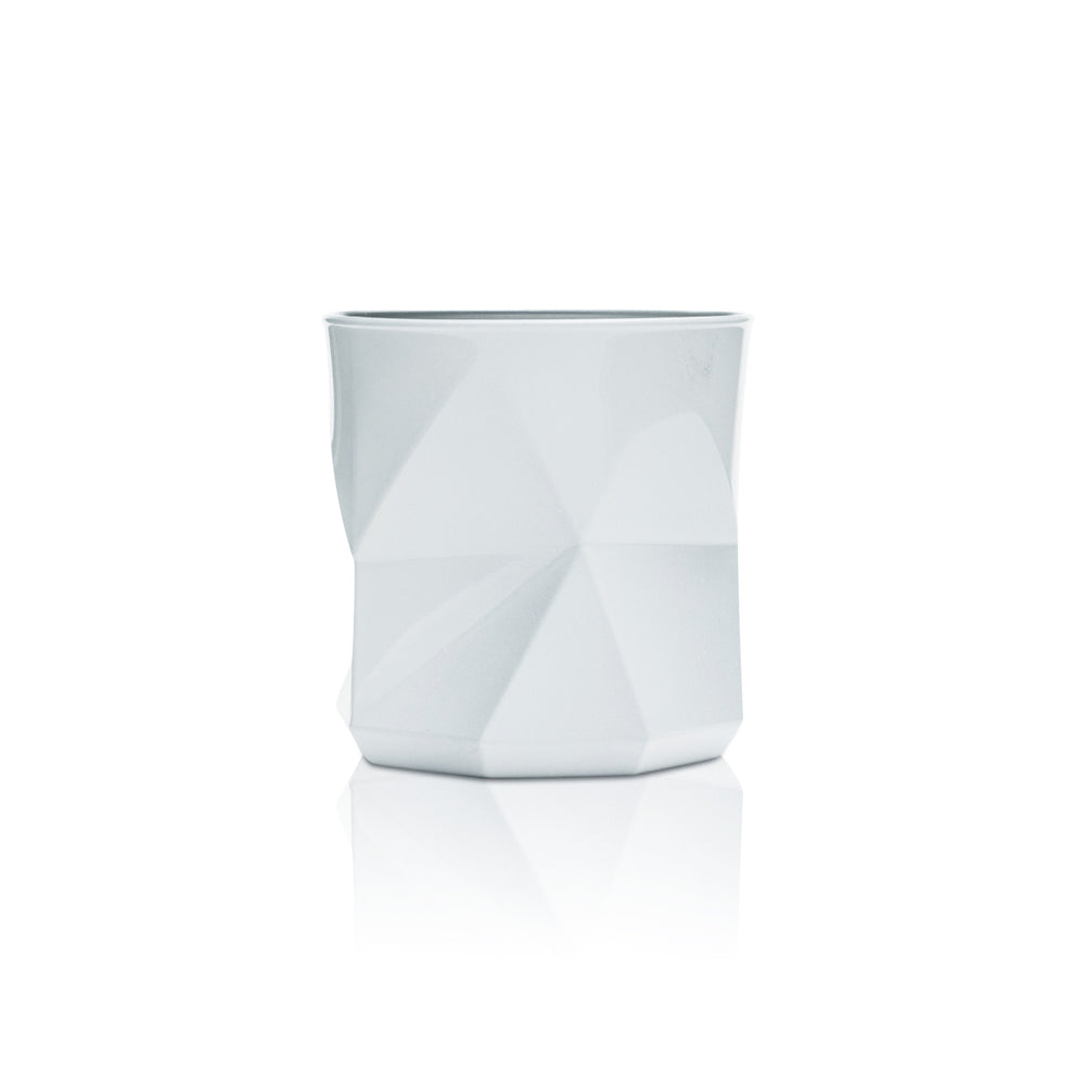 Nordes Gin Glas 0,25l Tumbler Weiß Atlantic Gläser Relief Cocktail Cube Design