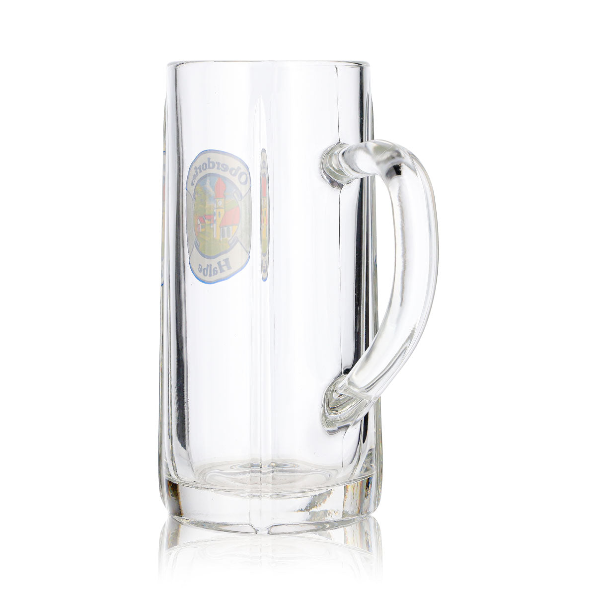 Oberdorfer Bier Glas Krug 0,5l Halbe Relief Fidenza – Ansicht 5