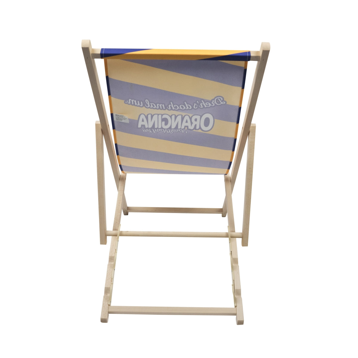 Orangina Liegestuhl Lounge Möbel Deckchair Klappbar Camping Strand Garten Beach – Ansicht 3