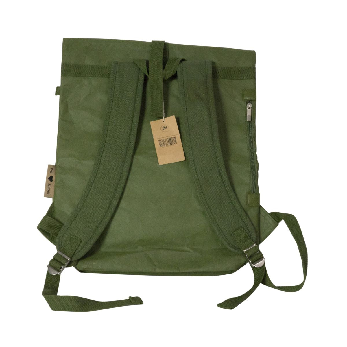 Papero Rucksack Ökö Kraftpapier Wasserabweisend Abwaschbar Modell Cougar – Ansicht 2