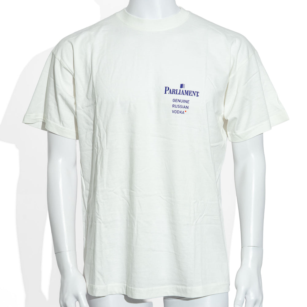 Parliament Vodka Vodka Glas Gr,L weiß Baumwolle T-Shirt