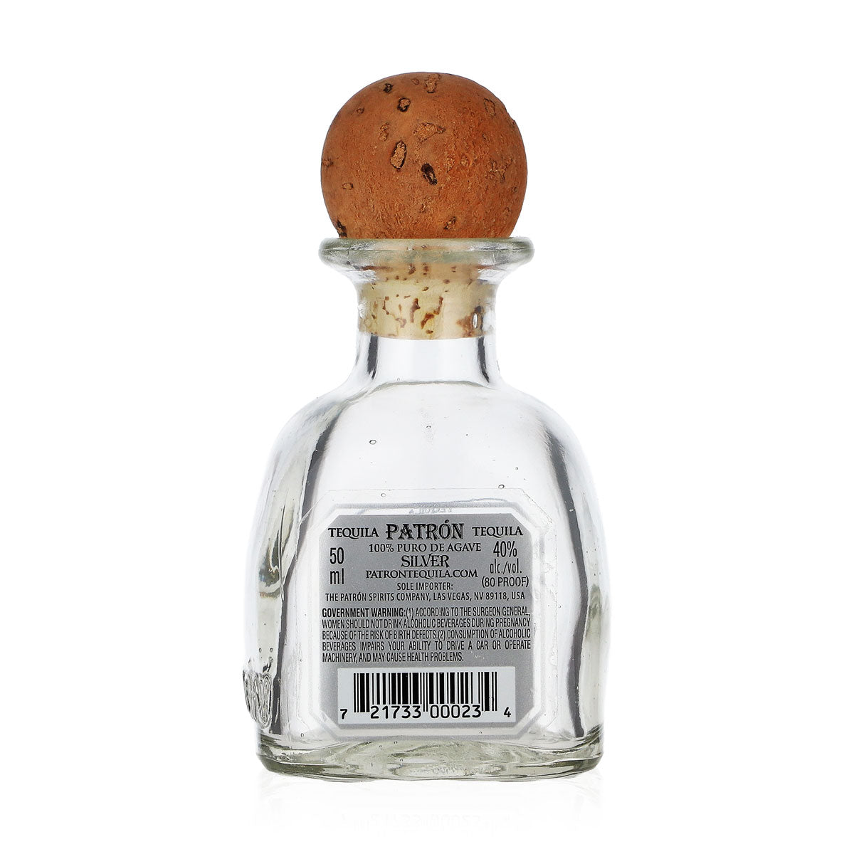 Patron Tequila Glas 50ml Showflasche – Ansicht 3