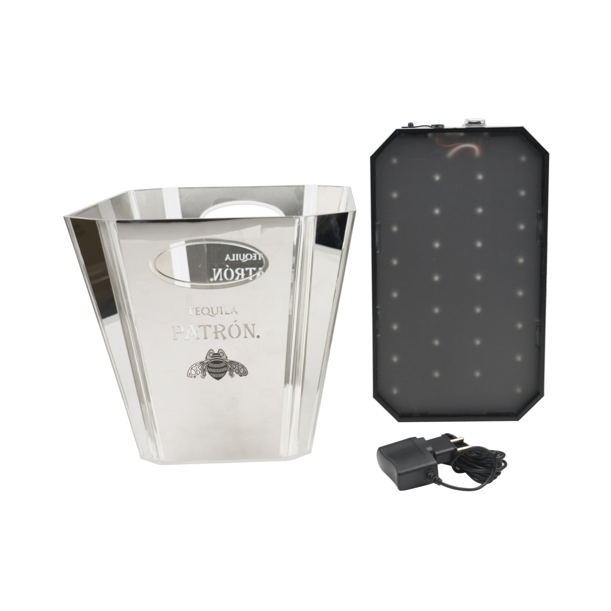 Patron Tequila Kühler LED Cooler Wanne Box Bucket Eis Ice Bar Eiswürfel Flasche – Ansicht 4