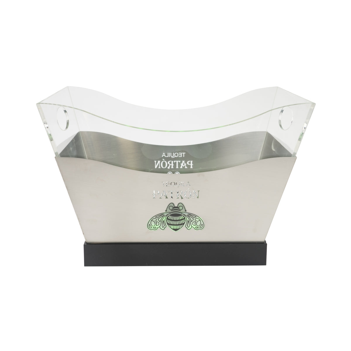 Patron Tequila Kühler LED Cooler Wanne Box Eis Ice Magnum Flasche Eiswürfel – Ansicht 2