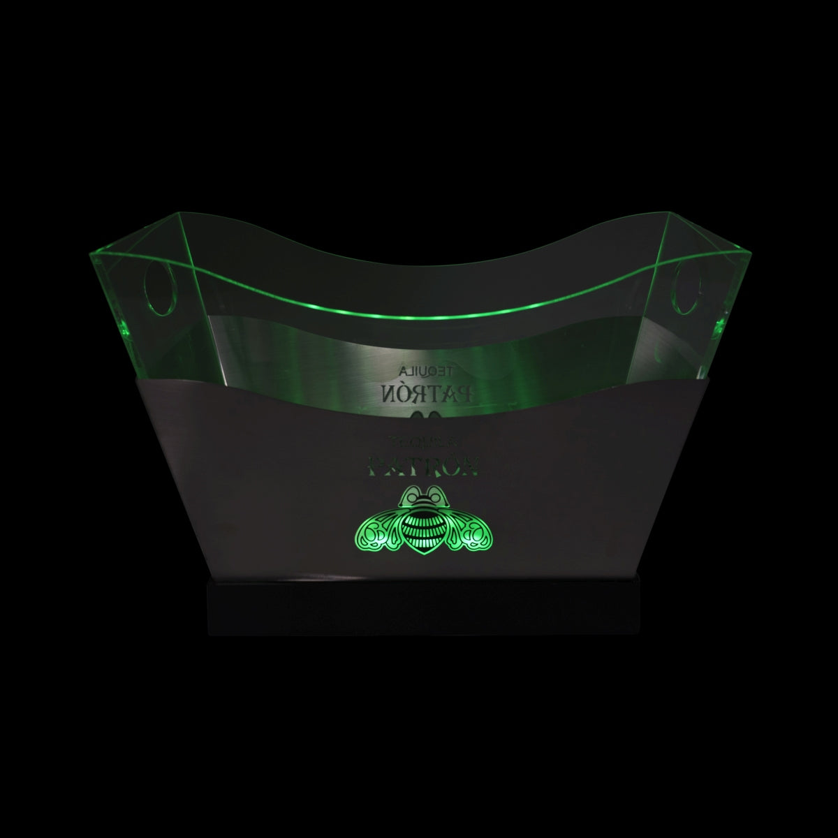 Patron Tequila Kühler LED Cooler Wanne Box Eis Ice Magnum Flasche Eiswürfel – Ansicht 3