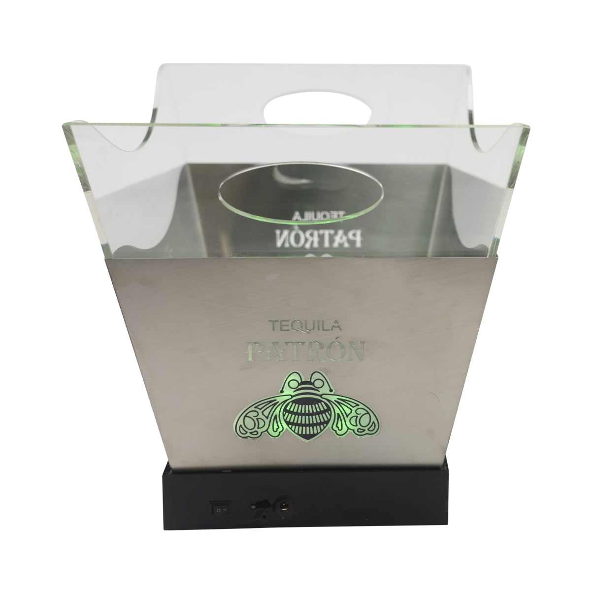Patron Tequila Kühler LED Cooler Wanne Box Eis Ice Magnum Flasche Eiswürfel – Ansicht 4