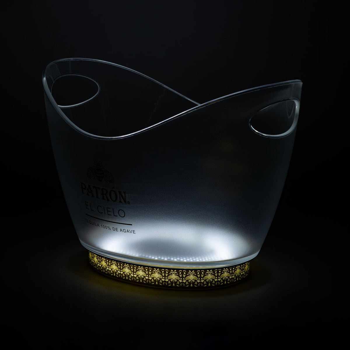 Patron Tequila LED Akku Kühler "EL Cielo Illuminated Ice Bucket" inkl. Netzteil – Ansicht 6