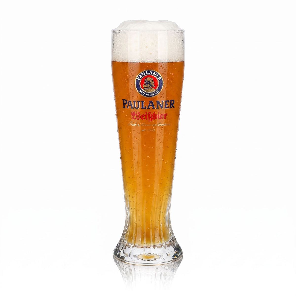 Paulaner Bier Glas 0,5l Weißbierglas Pokal Sonderform Sahm