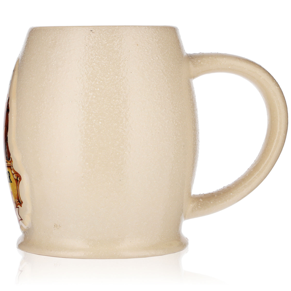 Paulaner Bier Glas Seidel Krug 0,5l Tonkrug Salvator 375 Jahre "1634-2009" – Ansicht 5