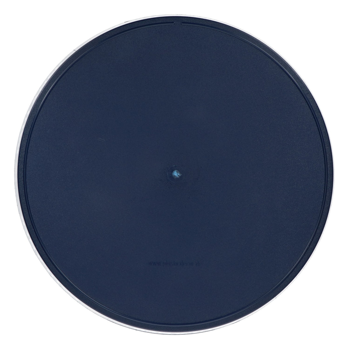 Paulaner Bier Tablett Serviertablett Kellnertablett Blau Gummiert – Ansicht 2