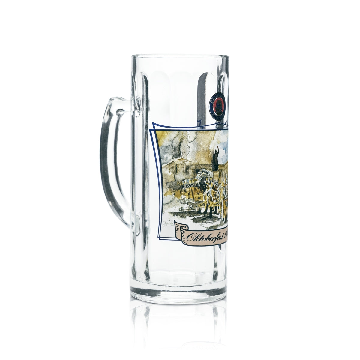 Paulaner Sammler Glas 0,5l Krug Humpen Seidel Gläser Oktoberfest 1999 Edition – Ansicht 2