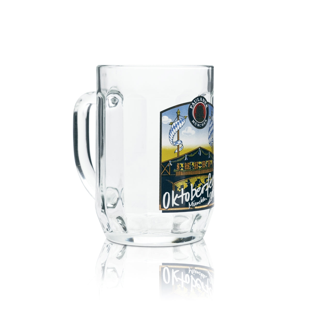 Paulaner Sammler Glas 0,5l Krug Humpen Seidel Gläser Oktoberfest 2008 Edition – Ansicht 2