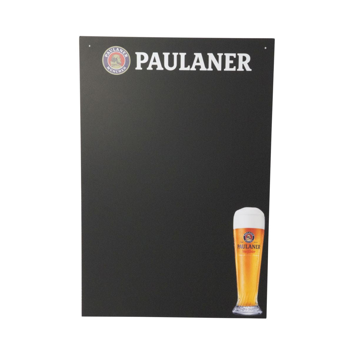 Paulaner Werbetafel Kreidetafel 75x50cm Menükarte Speisekarte Getränkekarte