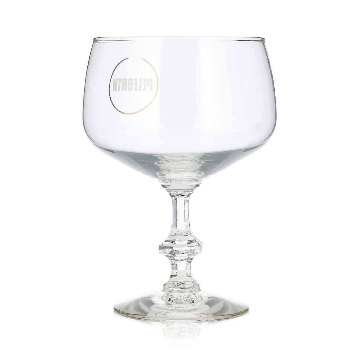 Pelforth Bier Glas 0,35l Pokal Tulpe Eckiger Stiel Durobor – Ansicht 4