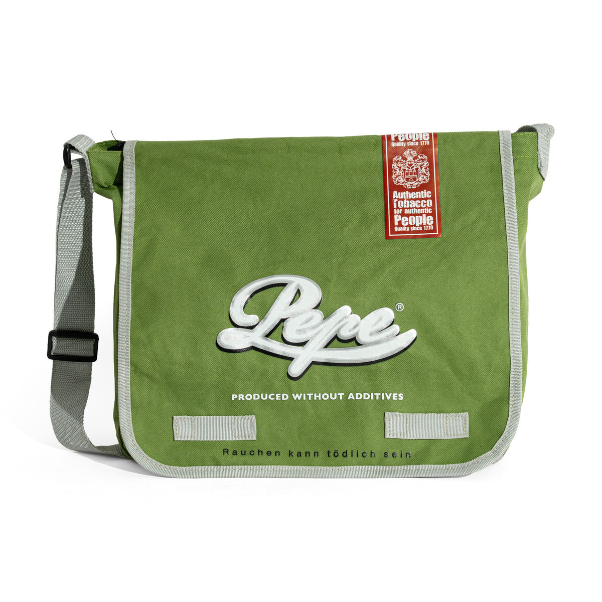 Pepe Tabak Tragetasche Schultertasche Laptoptasche Umhängetasche – Ansicht 2