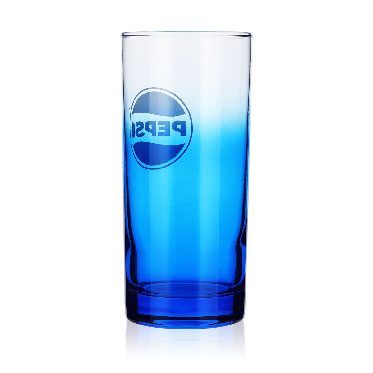 Pepsi Glas Blue Sonderedition Cola Gläser 0,39l Coke Blau Sammelglas – Ansicht 3
