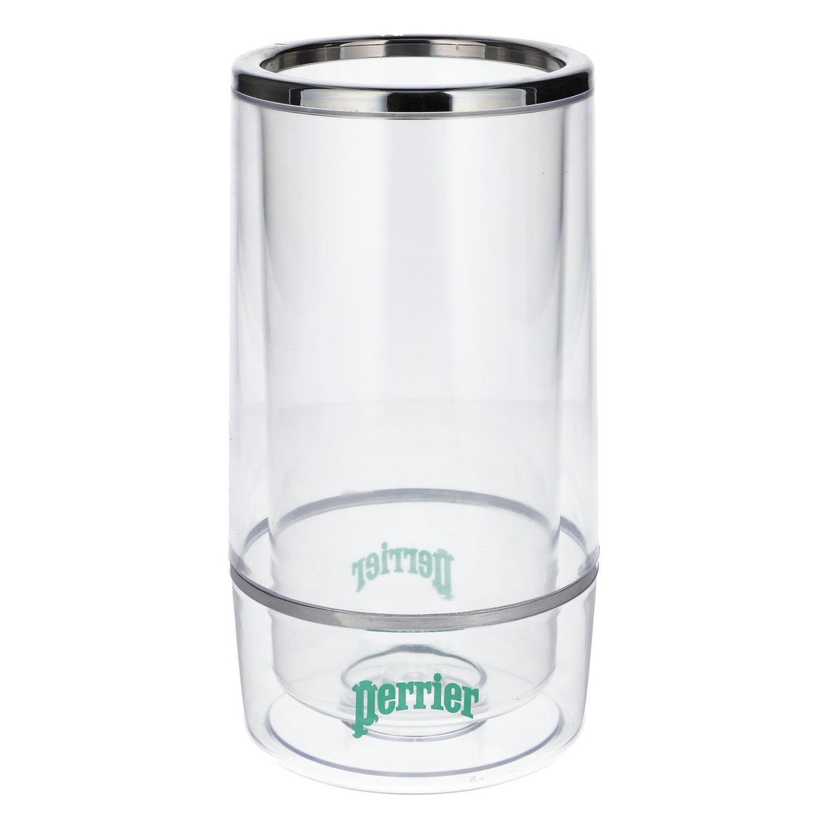 Perrier Weinkühler Thermo Flaschenkühler transparent Barzubehör