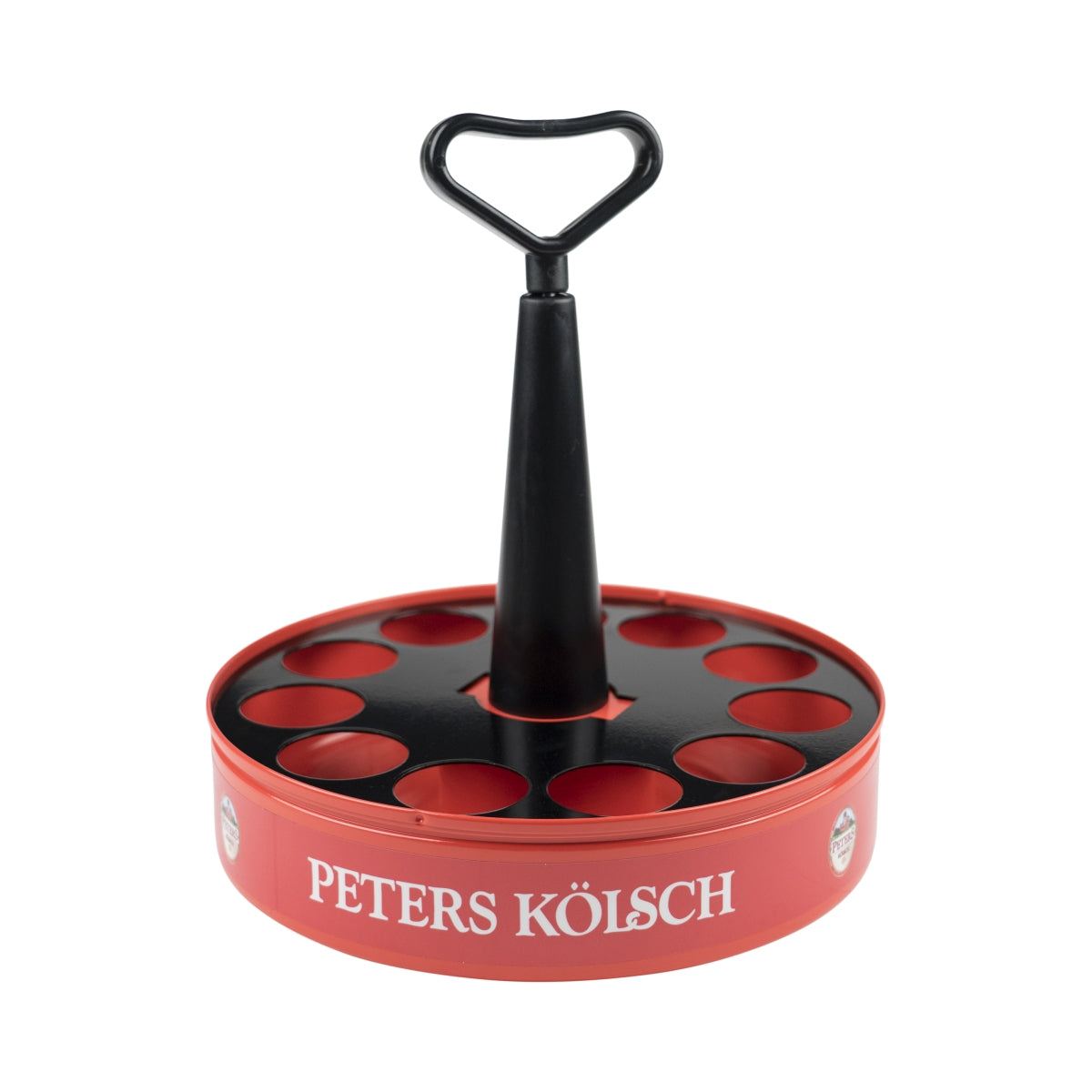 Peters Kölsch Bier Glas Stange Träger Kranz Groß für 11 Gläser Ø5,6cm Kneipe