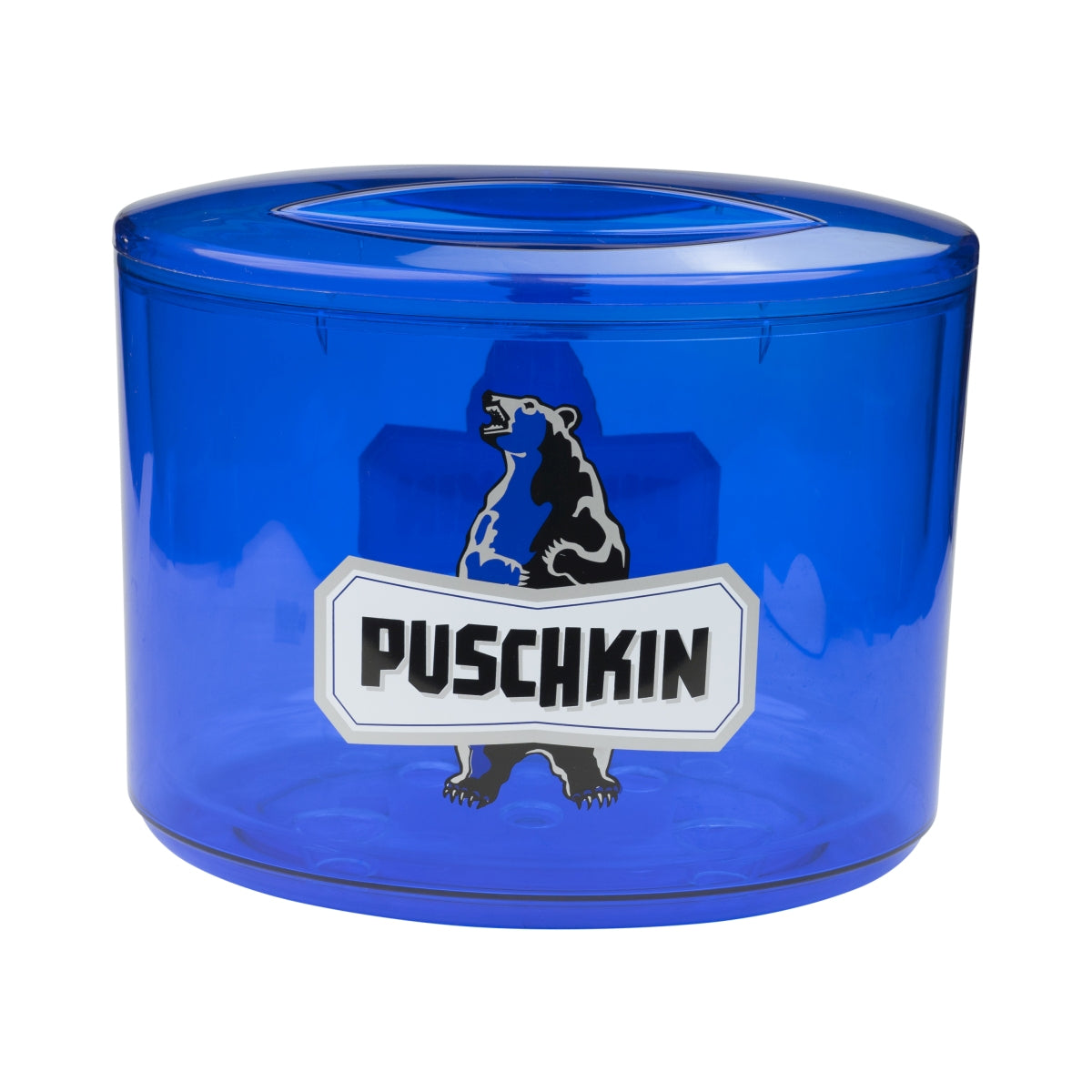 Puschkin Vodka Eiswürfel Box Kühler Behälter Deckel Cooler Ice Thermo Gastro
