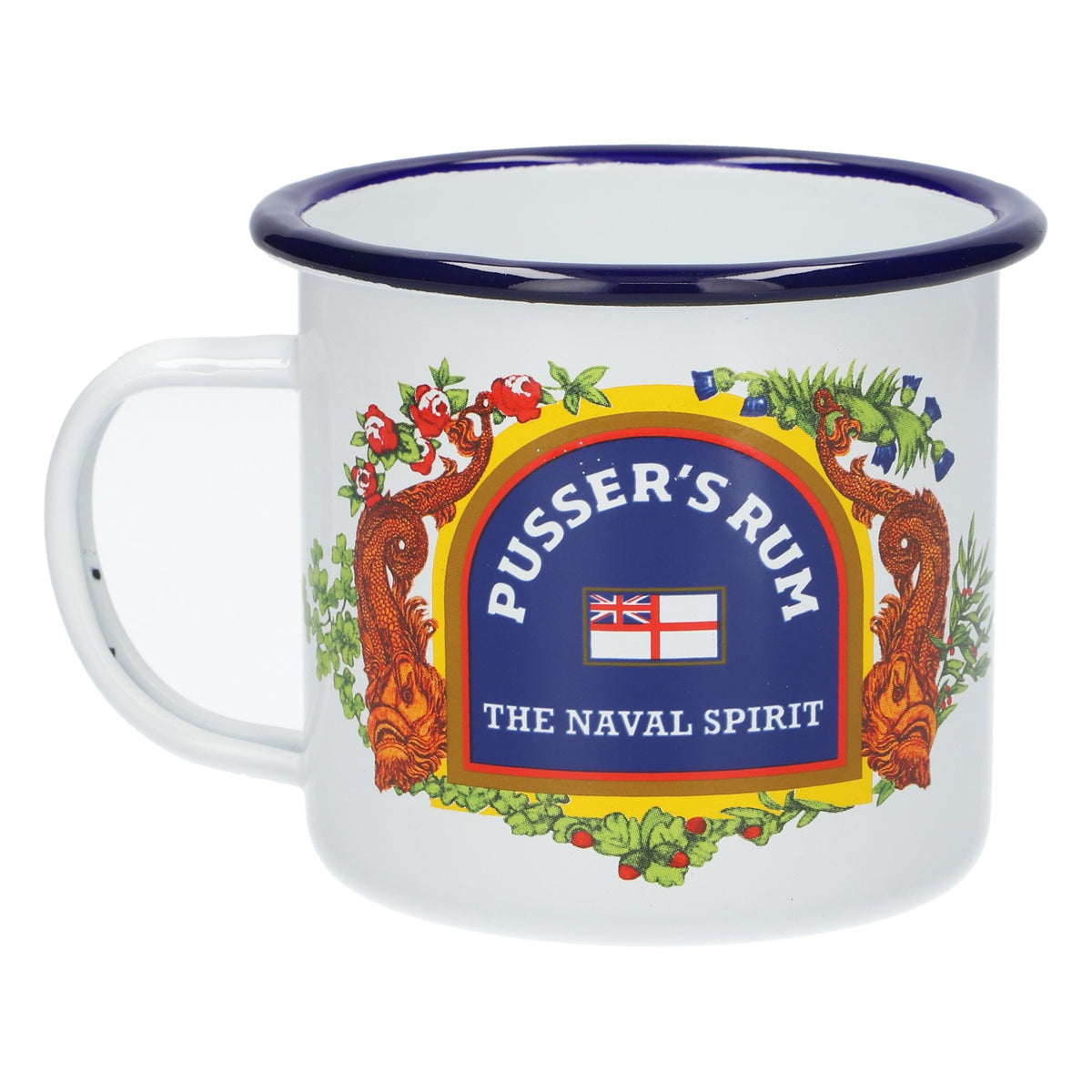 Pussers Tasse Glas 0,49l Henkelglas Henkelbecher Longdrink Cocktail Rum Britain