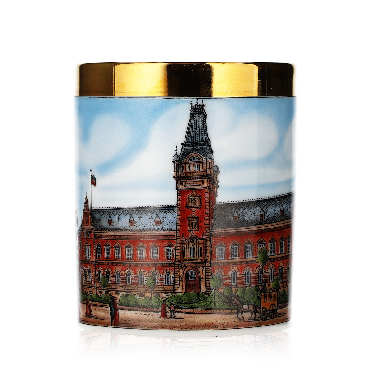 Rastal Glas Sammlertasse Limitert Postmuseumshop Motiv 3/1993 Keramik Tasse