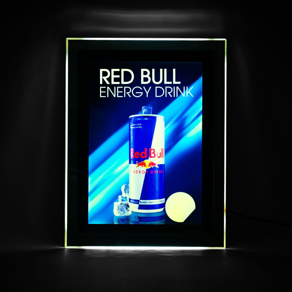 Red Bull Energy Leuchtreklame 37x28 cm LED inkl. Netzteil eingerahmt A4 – Ansicht 4