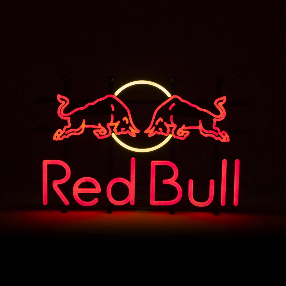 Red Bull Energy Leuchtreklame 52x35cm Neon LED Schild Wand Bar Tafel Licht