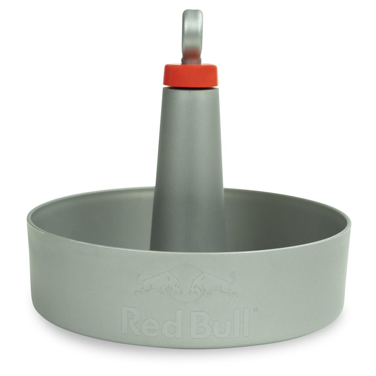 Red Bull Energy Tablett Dosenkarusell Kunststoff silber mit Logo neue Version