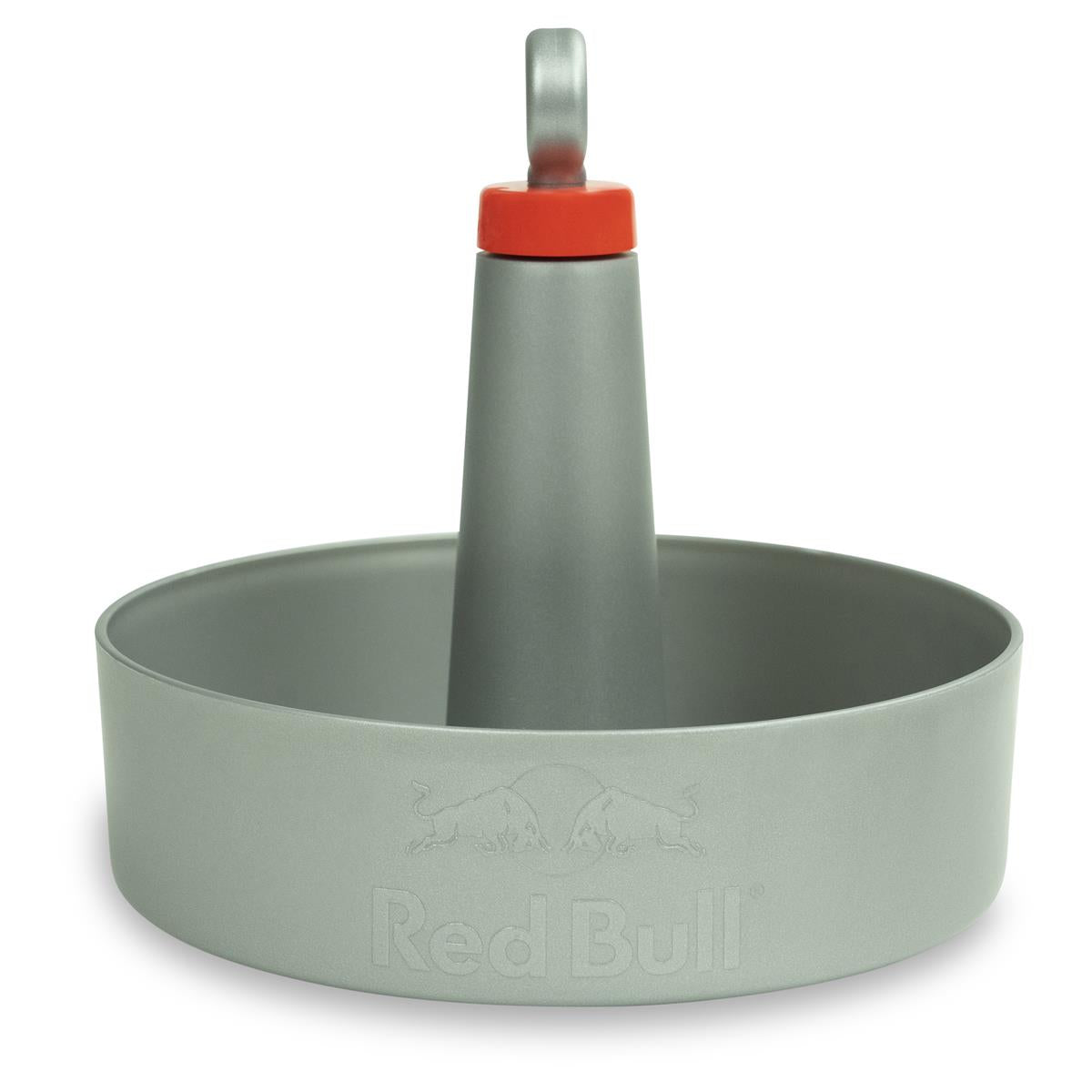 Red Bull Energy Tablett Dosenkarusell Kunststoff silber mit Logo neue Version – Ansicht 2