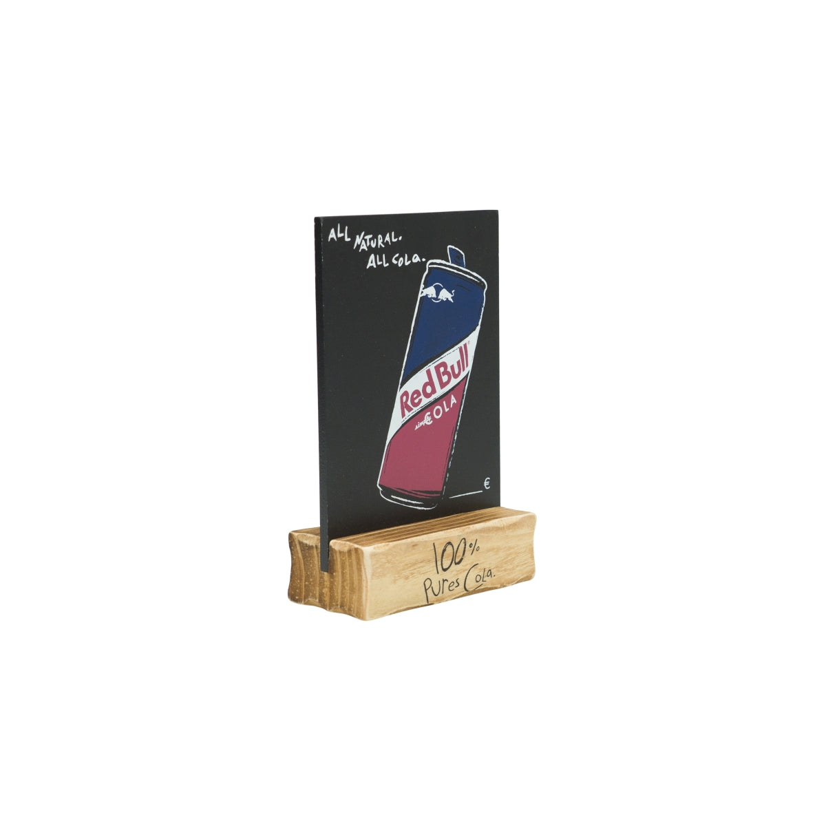 Red Bull Energy Tischaufsteller Kreidetafel Cola Menu Restaurant Tages Essen Bar