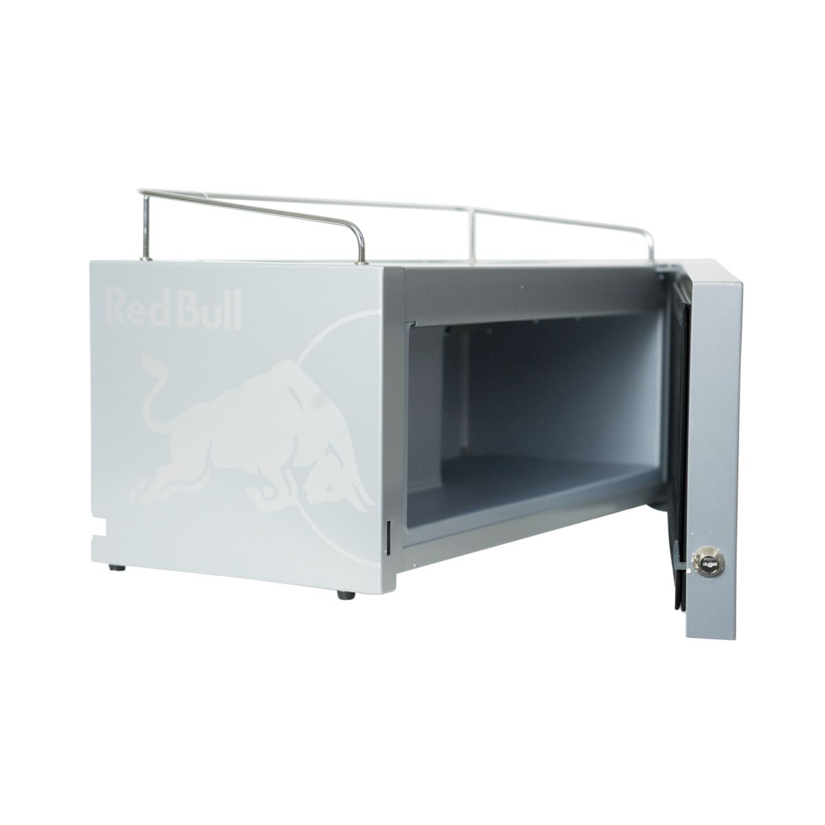 Red Bull Kühlschrank Back Bar Silver Cooler Eco LED Illuminated Fridge Kühler – Ansicht 5