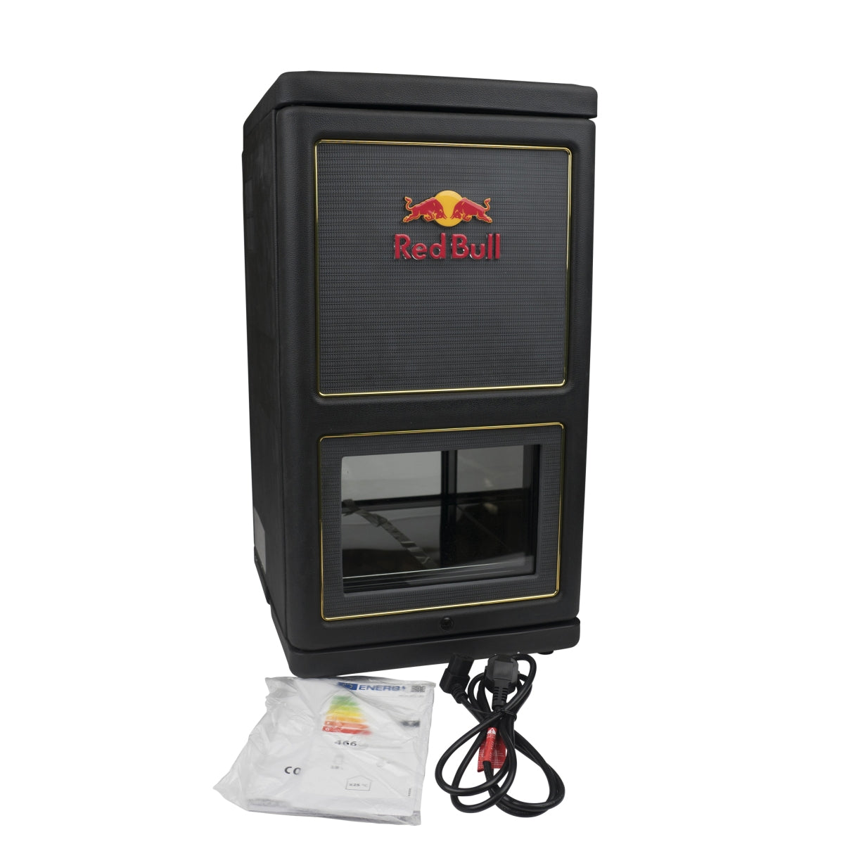 Red Bull Kühlschrank DJ Cooler Amplifier Fridge LED Gastro Selten schwarz Dosen – Ansicht 2