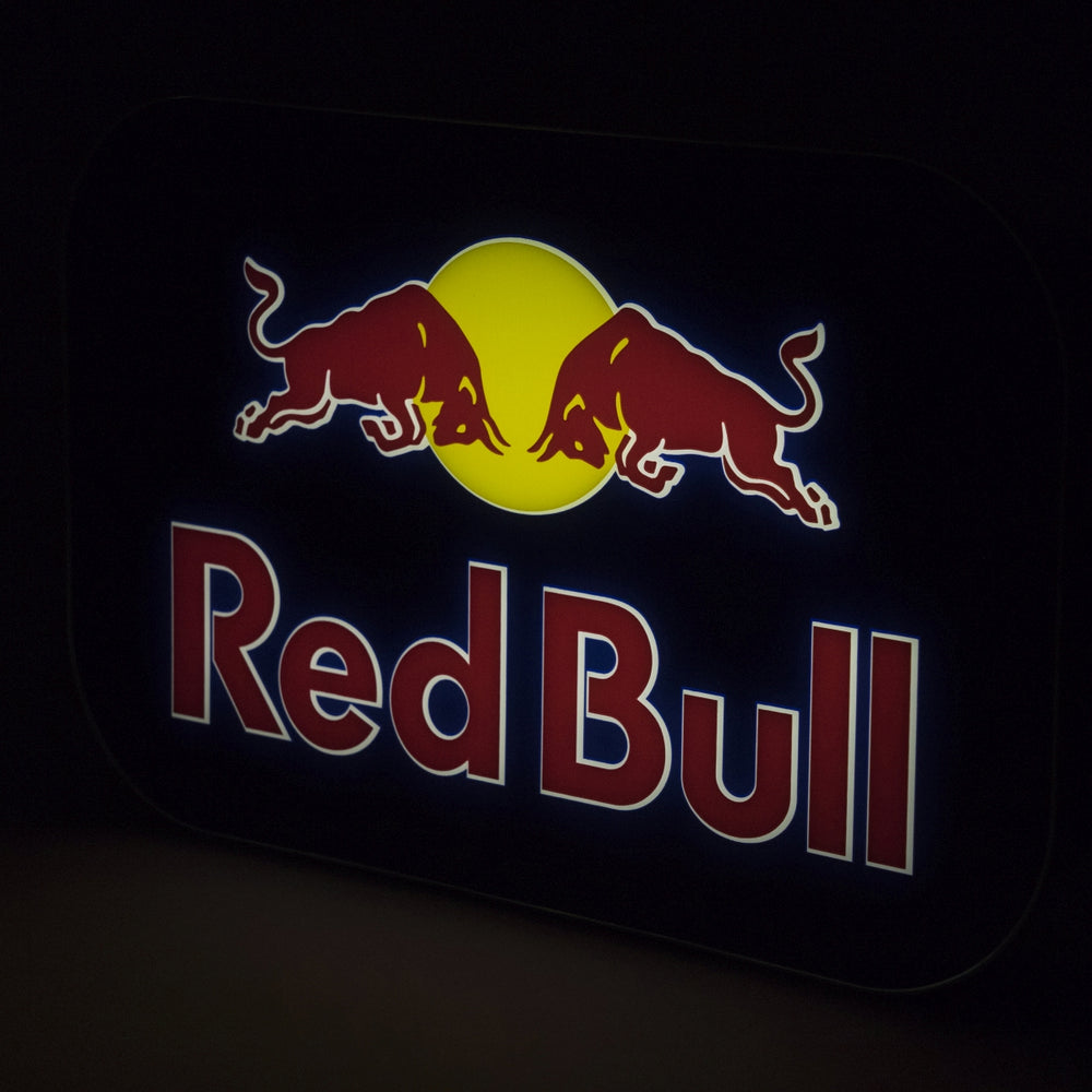 Red Bull Leuchtreklame Leuchtschild Light Box Wand Deko Ambiente LED Lumi Bar